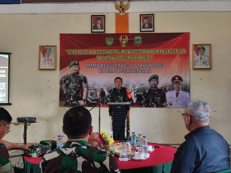 Penutupan TMMD Kabupaten Kuningan ke – 117 Tahun 2023